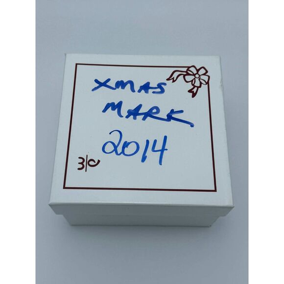 Danbury Mint Sugar Plum Fairy 2014 Christmas Ornament 23kt Gold Plated w/ Box - Picture 4 of 4